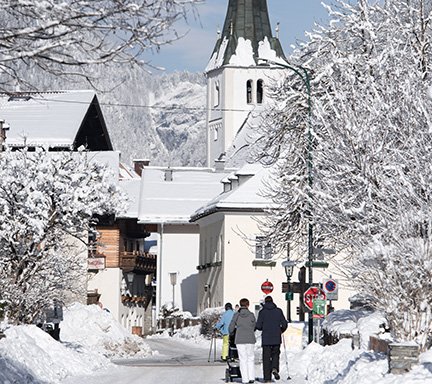 Ortszentrum Pfarrkirche Dorfgastein