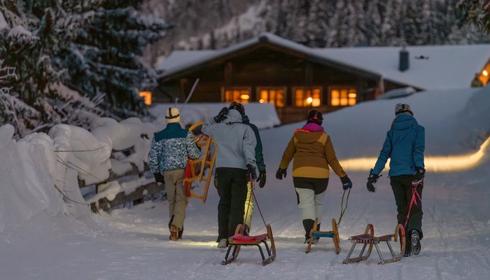 Rodeln auf 1500 Metern