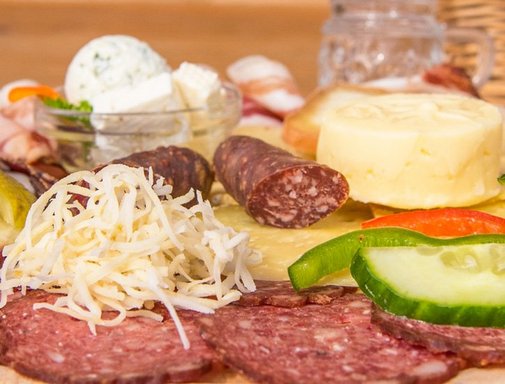 Prettljause aus den Restaurants in Gastein